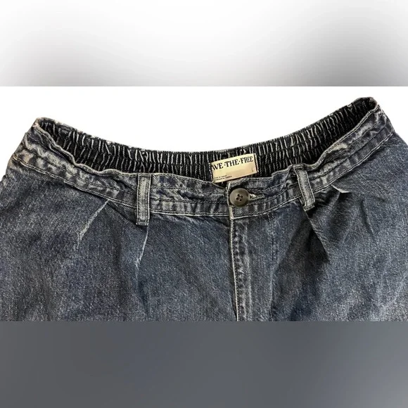 We The Free Dark Blue Esme Trouses Large Cute Super Soft - Picture 6 of 12